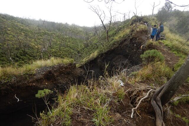 hal yang harus dihindari saat turun gunung