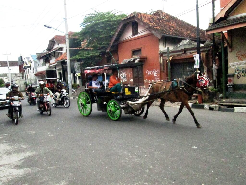 Andong di Yogyakarta