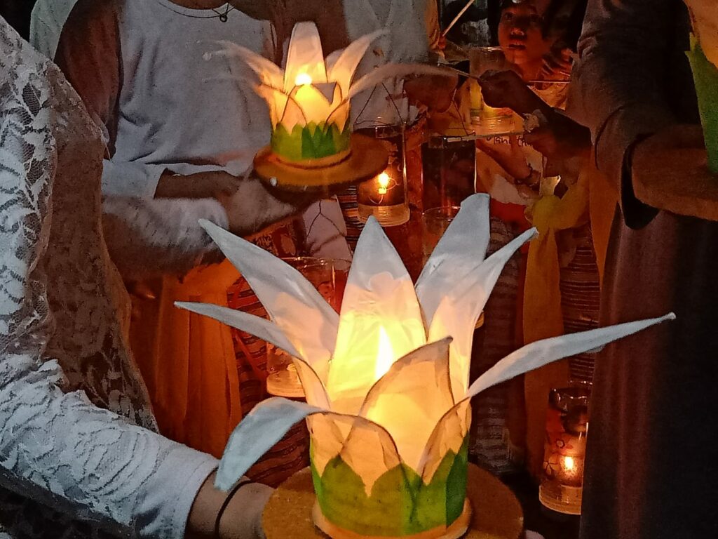 Lampion di Kampung Warna Warni Jodipan